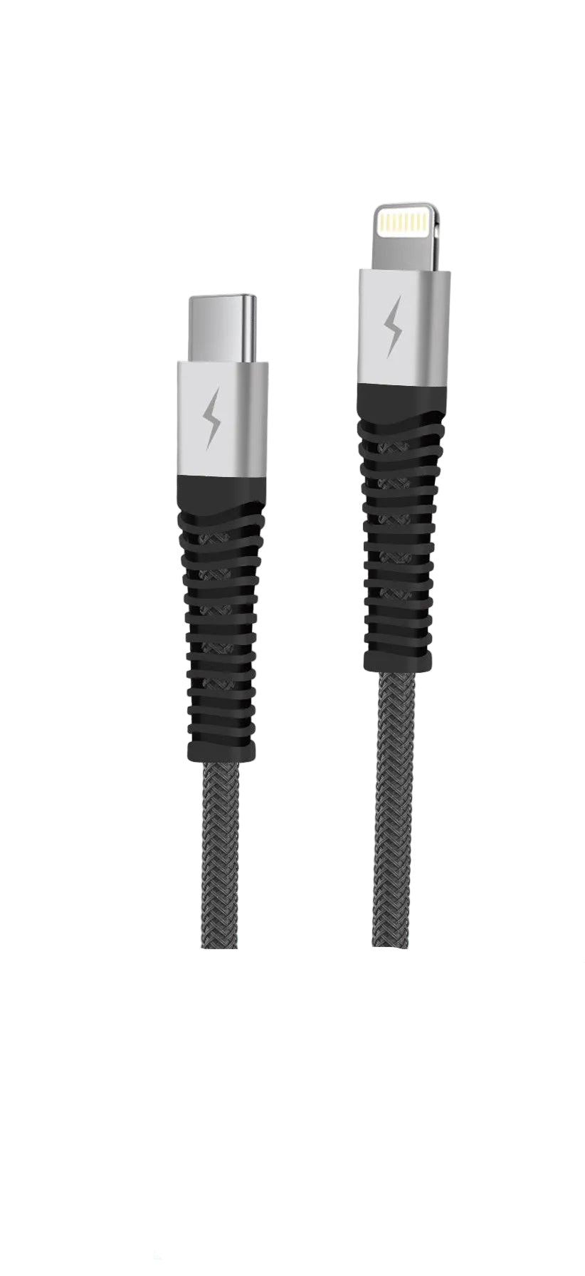 08277 - Braided Lightning to USB-C Cable 2M