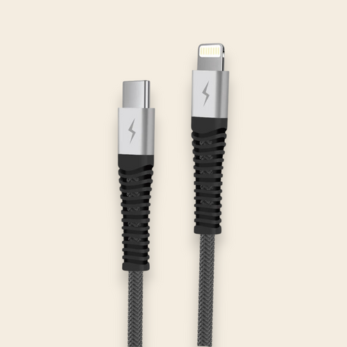 08277 - Braided Lightning to USB-C Cable 2M