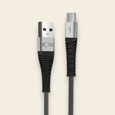 09540 - Braided USB-C Cable 3M - Black