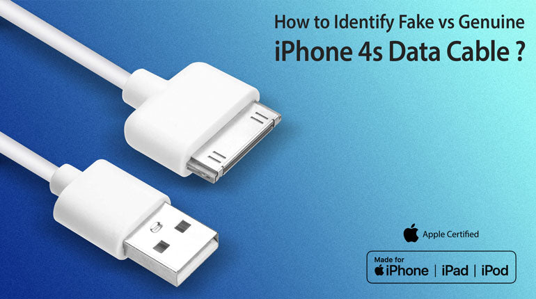 iPhone 4s data cables