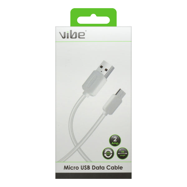 Vibe Premium Micro USB Cable 2M Android Charger Cable Fast Charging Cable