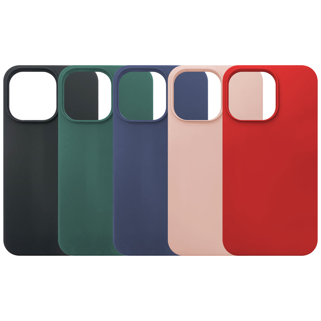 Vibe High Quality Flexible Apple Style Case for iPhones - Multi Colour