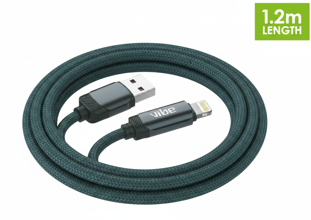 16494 - Braided iPhone Lightning Cable 1.2M