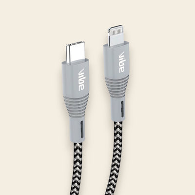 09670 - MFi Braided Lightning to USB-C Cable 1.2M