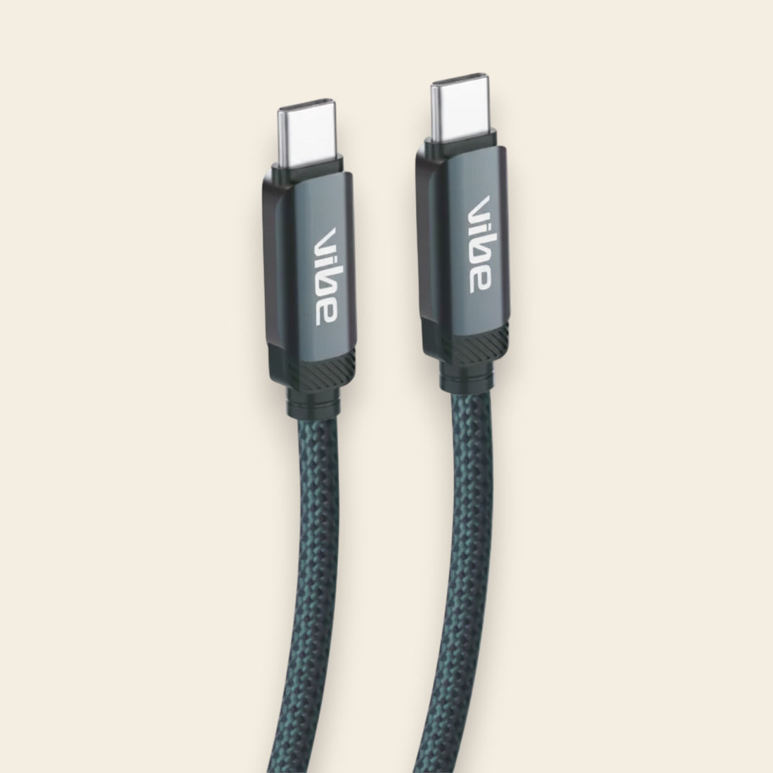 09649 - Braided USB-C to USB-C Cable 1.2M
