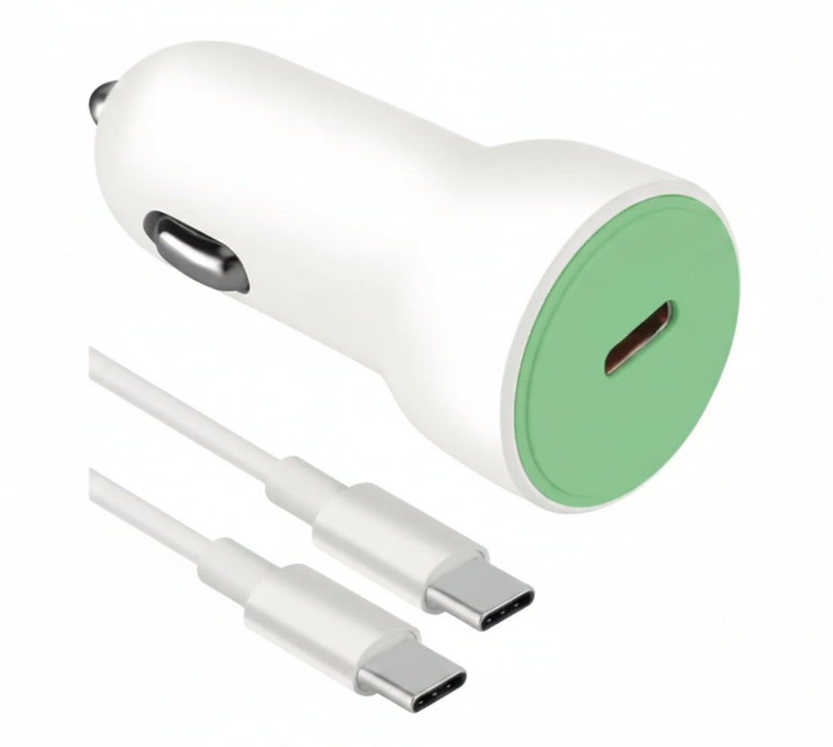 11024 - PD Car Charger with USB-C Cable