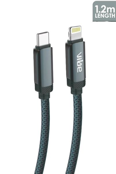 16524 - Braided iPhone to USB-C Cable 1.2M