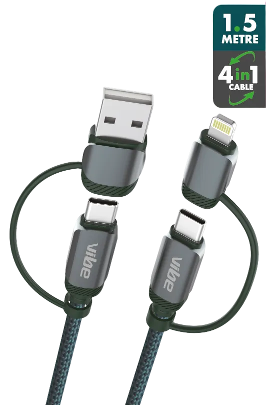 16760 - 4-in-1 Universal Fast Charging Cable 1.5M