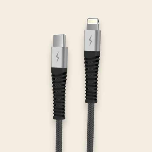 09434 - Braided Lightning to USB-C Cable 1.2M