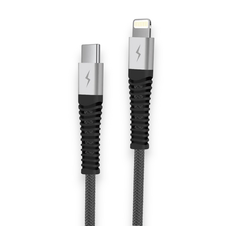 08277 - Braided Lightning to USB-C Cable 2M