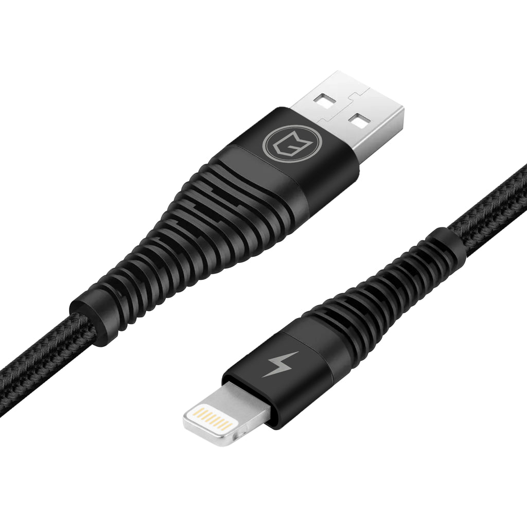 C3-iPhone Black Braided Cable